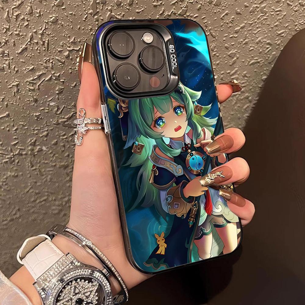 

HSR Huohuo Translucent Mobile Phone Case for iPhone 17 16 15 14 13 12 11 X XR XS Air Pro Max Plus Colorful Cover iPhone X