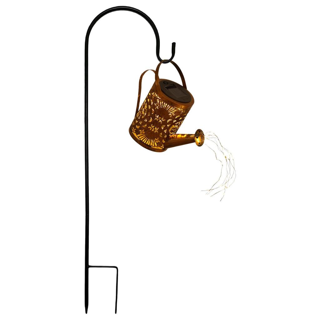 Watering Can ,Kettle Lamps, Art Hanging s Waterfall Lamp for Outdoor Lighting Yard ,Garden ,Tree