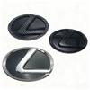 For Lexus F SPORT GX460 Ct200h IS250 ES 220D Carbon fiber Head Rear Body Decal Accessories Car Front Grille Badge Trunk Emblem