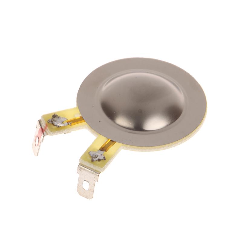 1Pcs For Home Theater Mixer Console Treble Horn Audio Tweeter Speaker Voice Coil 25.4Mm Titanium And Resin Diaphragm Repair Kit