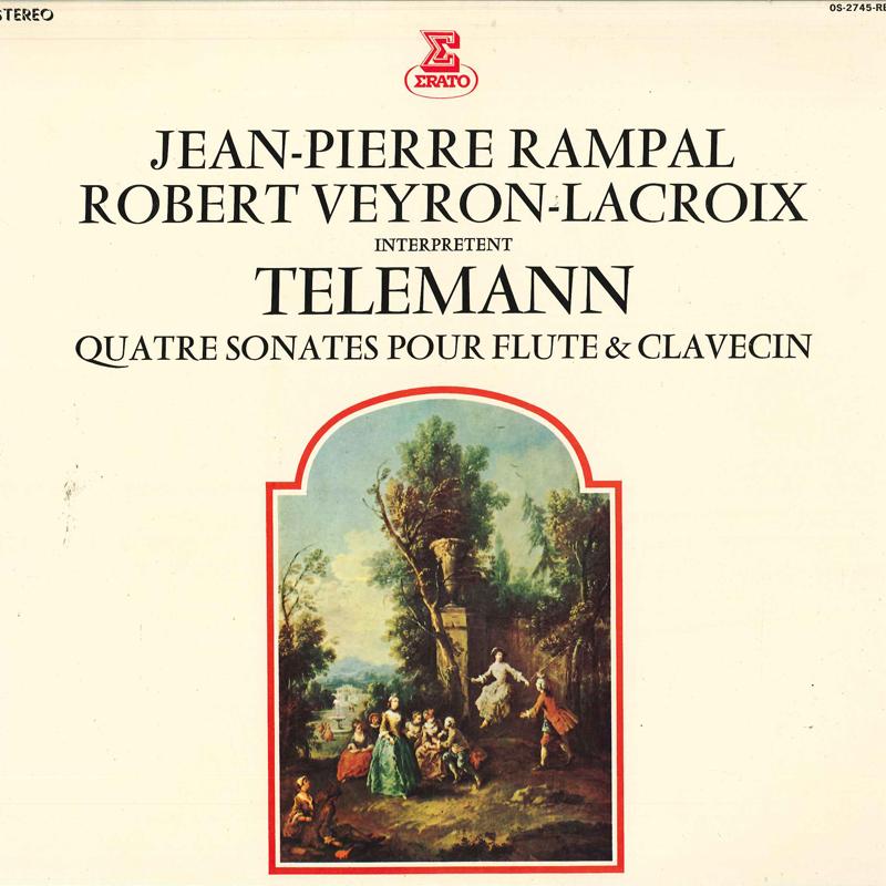 

LP Record JEAN-PIERRE RAMPAL(FLUTE)/ROBERT VE - Jean-pierre Rampal=robert Veyron-la OS2745 COLUMBIA 1972 Japan Classical Used