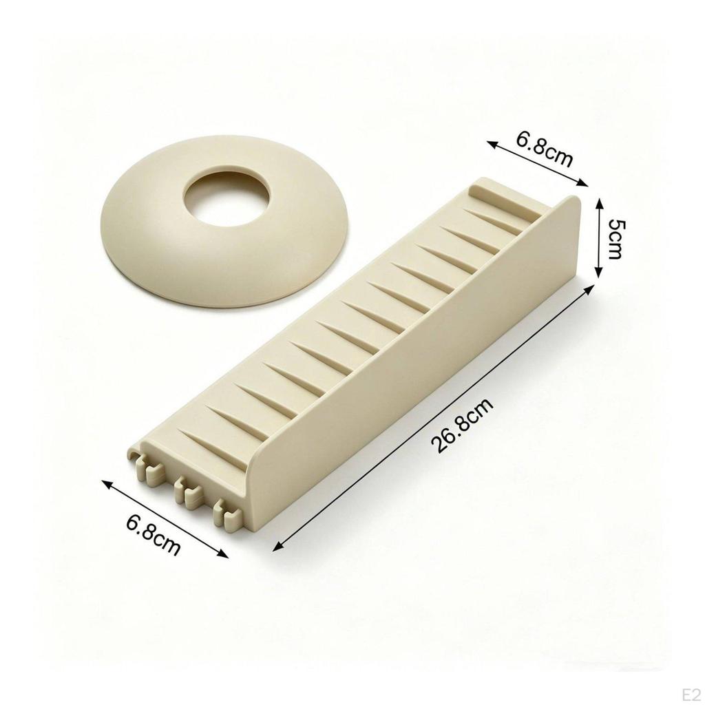 Connectable Sink Drainage WaterBlocking Pad Blocking Cuttable Water Dispersal Guard Easy to