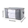 Blanket Storage Bag  Large Capacity Clothes Storage Bag Foldable Blanket Storage Bags Storage Containers for Organizing Storage