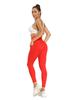 European & American Athletic Yoga Leggings with Pockets - High-Waisted, Hip-Lifting, Ideal for Fitness & Running.