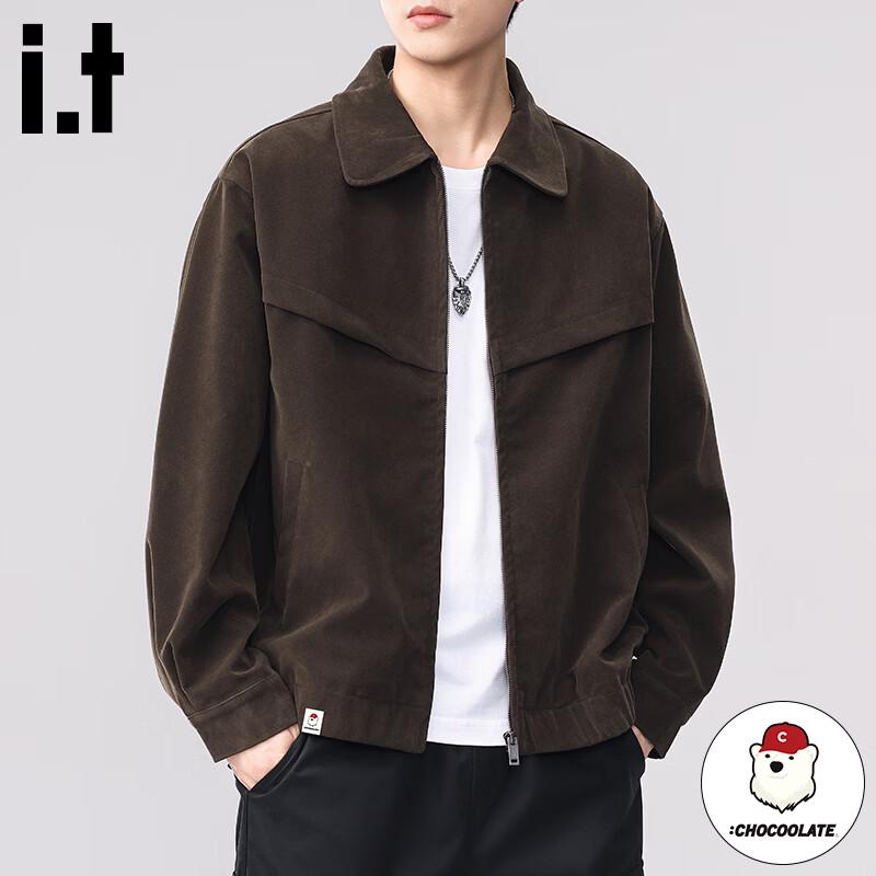 :CHOCOOLATEit Men's American High Street Retro Lapel Jacket