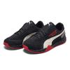 Scuderia Ferrari X Puma Speed Hybrid LS Black Rosso Corsa Men Sneakers Pastel-Parchment 306404-02