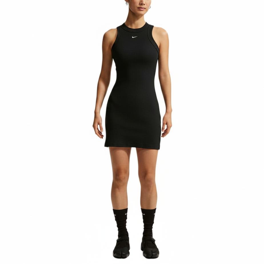 Nike Sportswear Chill Knit Sleeveless Dress Women dresses IQ0089-010 M