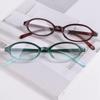 Oval Small Oval Frame Glasses Round Frame Optical Myopia Glasses Flat Spectacle Glasses  Daily