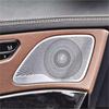 Car Horn Cover Door Horn Protective Cover A-pillar tweeter Horn Cover Stainless Steel For Mercedes Benz S Class W222 2014-