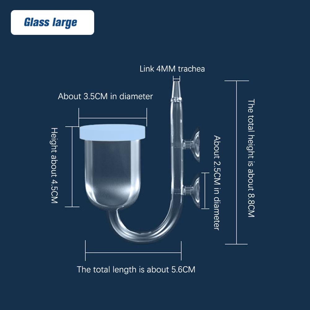 Aquarium Luftpumpe Stumm Sauerstoff-steigernden Kopf Fisch Tank Belüftung Refiner Sauerstoff Diffusor Air Stone Supplies