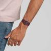 SWATCH quartz movement men's watch Swiss watch red dial biosource material case SO28R115