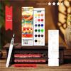 Feile Watercolor Sticky Notes & Bookmark Set: DIY Chinese Style Painting Kit for Kids