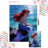 The Little Mermaid Ariel Diamond Painting Art Mosaic Kit Handmade diy5D Home Decor Gift