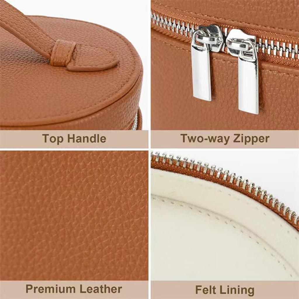 Luksusowa, prosta i przenośna ręczna torba do przechowywania, torba do przechowywania kosmetyków o dużej pojemności