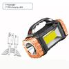 High Power Rechargeable LED Flashlight Multifunctional Portable Light with Side Light Waterproof Multiple Lighting Modes
