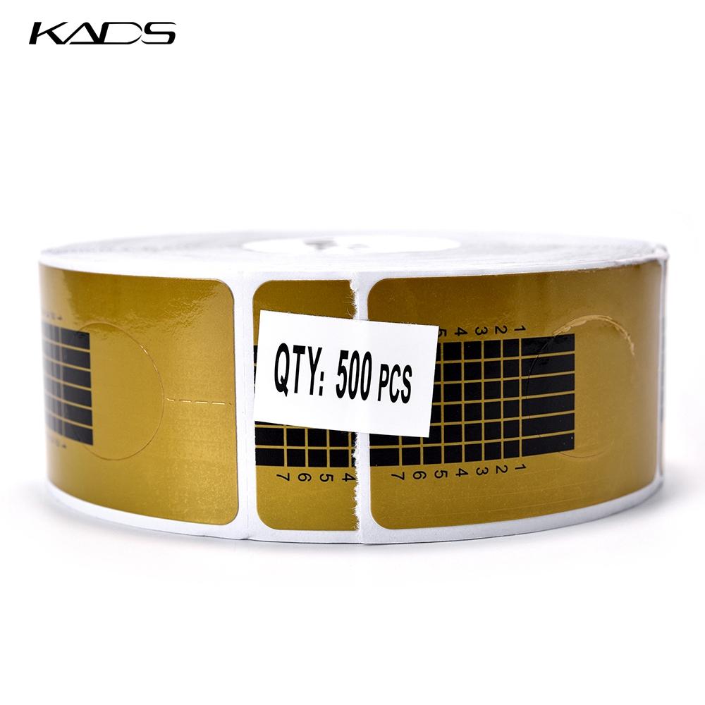 kads 500 buc. Instrumente pentru arta unghiilor Extensie de unghii UV Gel Sfaturi Extensie Ghid de formulare pentru Extensia unghiilor Stencil Instrumente pentru manichiura