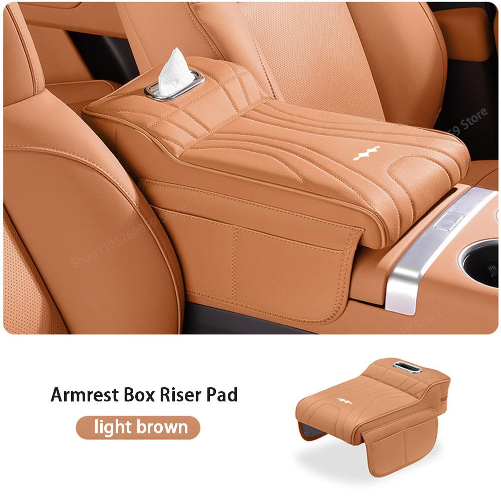 Armrest Box Height Pad For BYD Equation Leopard 8/5 2025 2024 Special Central Elbow Support Tissue Box Storage Box Car Interior