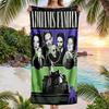 Large Beach Towel Quick Dry Absorbent Towel For Beach IndoorThe Addams Family