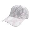 Summer New Lace Hollow Flower Temperament Baseball Cap Women's Outdoor Street Versatile Sunscreen Sunshade Cap