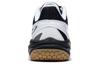 Li Ning Seamless Textile, Synthetic Leather Abrasion Resistant Breathable Low Top Badminton Shoes Unisex White Black AYTT025-1