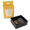 Cuesoul ROST T19 Shaft Integrated Flight Big Wing Gray Flight Yellow M Set of 3 Shape, Two-Tone Color, + Shaft, Size, (CS-AK5711-6M)