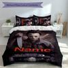 3pcs Custom Name Michael Myers Set,Includes 1 Duvet Cover and 2 Pillowcases,All-season Bedroom Decor