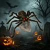 Realistic Plush Plush Spider Bendable Legs Bar Decorative Props Spider Props  Haunted House