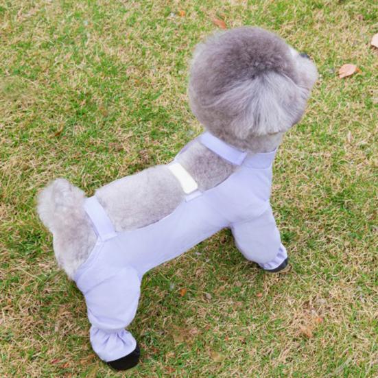 Dog Suspenders Boots Waterproof Dog Shoes Leggings Dirt Proof Dog Jacket with Boots Anti-Slip Dog Pants Paw Protector for Rainy Snowy Days Walking