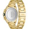 Hugo Boss 1513973 Men's Watch Gold Strap Blue Dial 44 Mm + Box