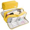 Oxford Cloth Solid Color Pencil Pouch Large Capacity Stationery Organizer  Student Use