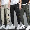 Herren Trendy Hip-Hop Locker geschnittene Overalls mit mehreren Taschen - Koreanischer Stil Lässige Skinny Hosen
