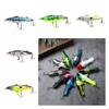 Bionic Ternary Lure Form Hard Bait Double Hook Fish Shape Abs Decoy Gear Fishing