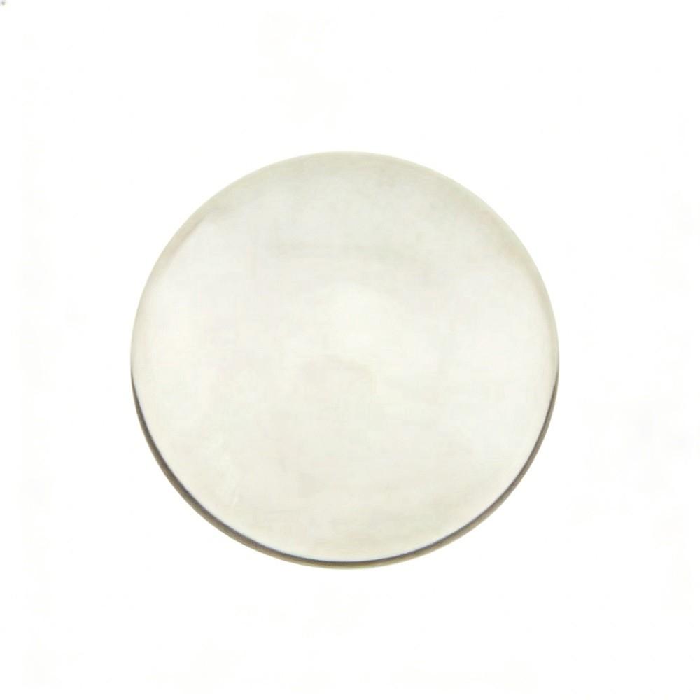 Clear Round Glass Cabochons Smooth Flat Backs For Resin Jewelry Accessories