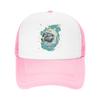 Laika Dog Sputnik Space Dog Space Travel USSR CCCP Mesh Baseball Cap Unisex HipHop Sun Hats Hat Breathable Summer Trucker Caps