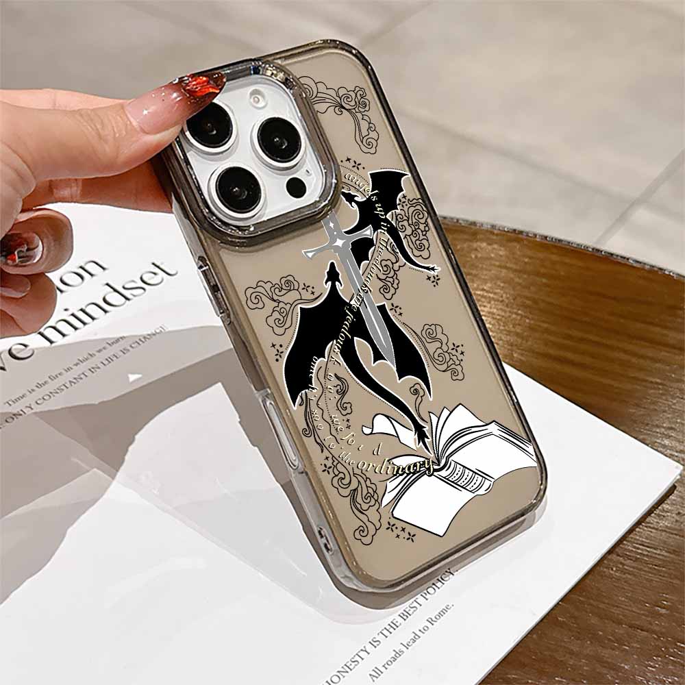 Dragon F-Fourth Wings Phone Case for Samsung Galaxy A57 A56 A36 A26 A06 A55 A35 A16 A54 A34 A25 A24 A15 A05 A73 A53 A33 4G 5G
