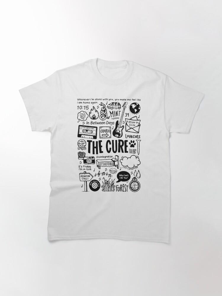 La Cure Una T-Shirt Classica di un Album Completo