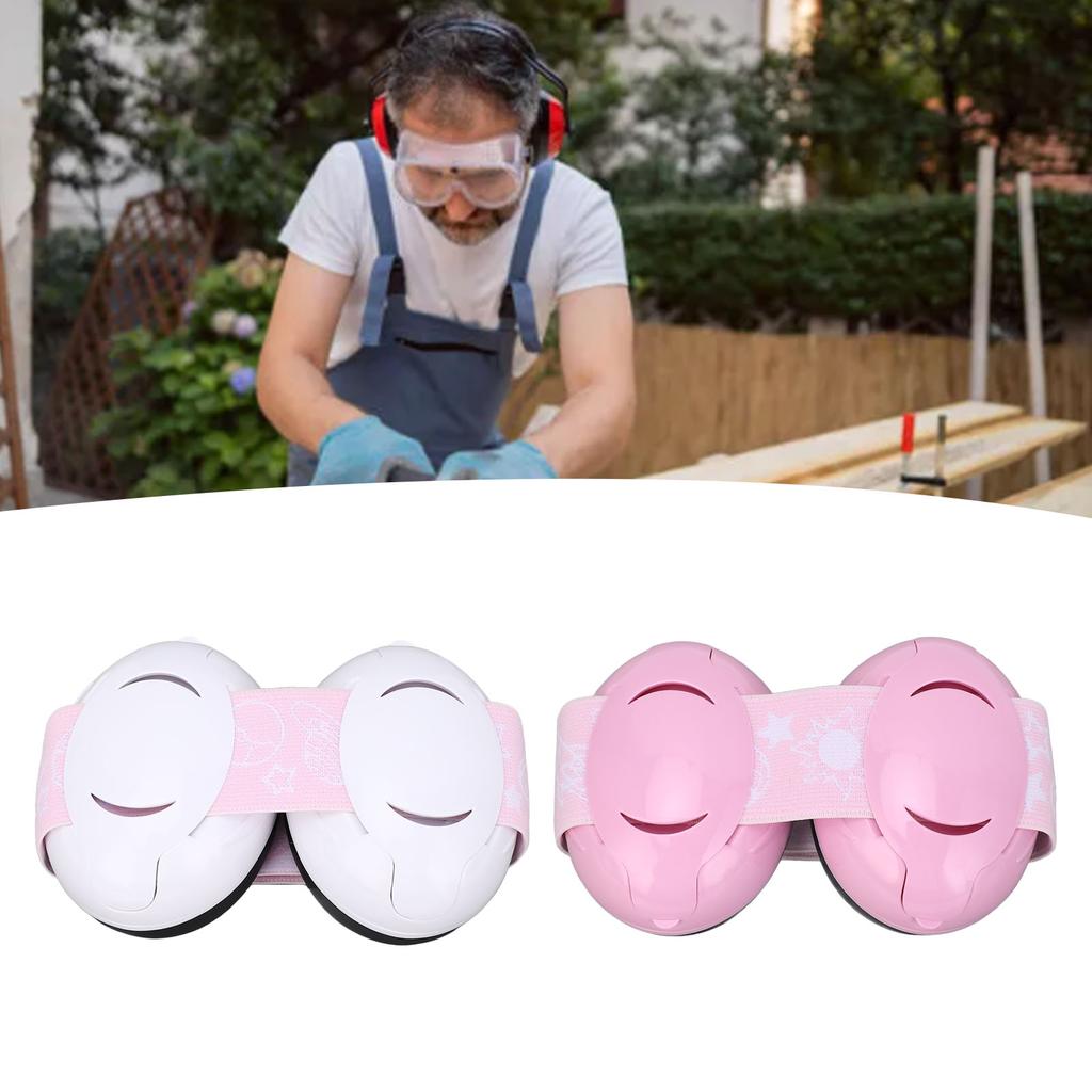 Baby Ear Muffs Adjustable Headband Against Hearing Damage Improves Sleep Noise Cancelling Headphones