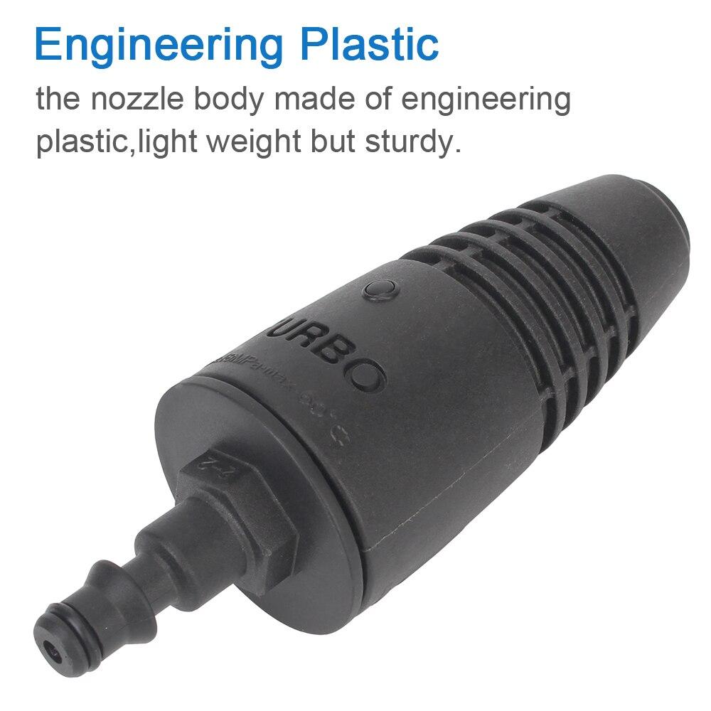 High Pressure Car Washer Turbo Nozzle Quick Realse Connector Spray for Karcher Lavor Comet VAX MAX 18Mpa