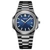 RORIOS Waterproof Quartz Watch with Date Display and Luminous Hands Business Luxury Gift Black Blue Men's - Watch, Unisex, Watch, Casual, Work,