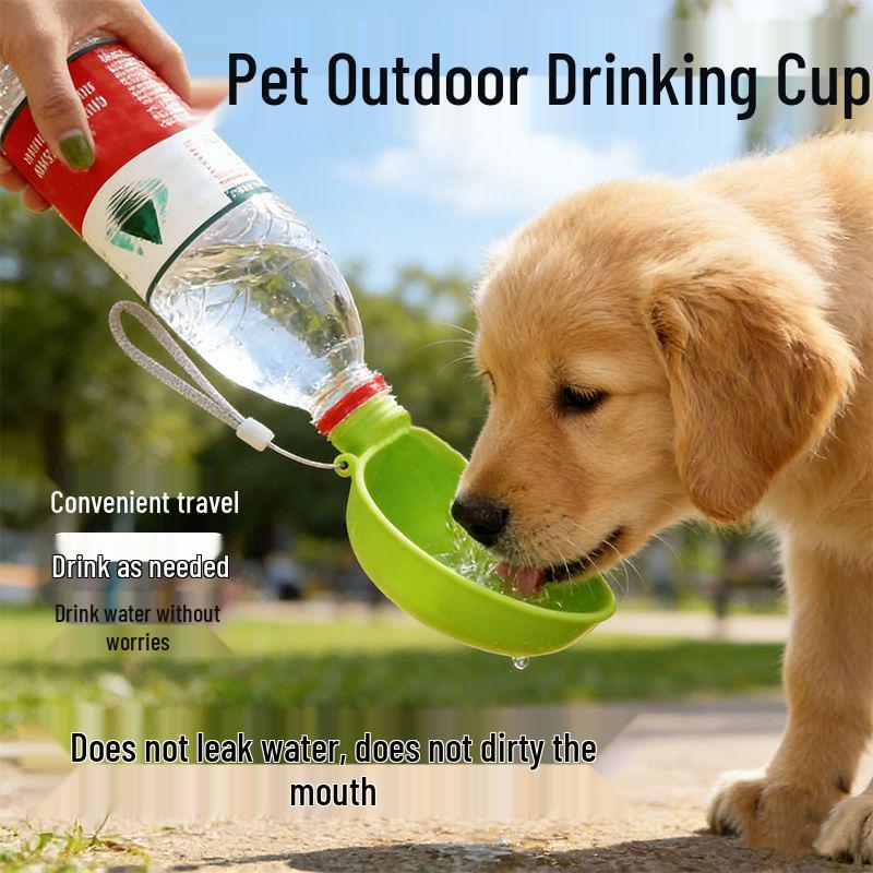 Outdoor Portable Pet Water Dispenser: Dog & Cat Drinking Cup