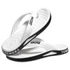 Flip-flops men's summer wear seaside beach wear-resistant pinch shoes men's soft-soled household sports sandals
