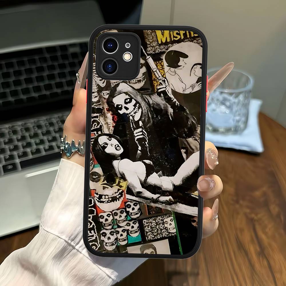 

The M-Misfits G-Glenn Danzig Matte Protective Case For IPhone 16 15 14 13 12 11 Pro Max X XS MAX Protection Case iphone 14 pro