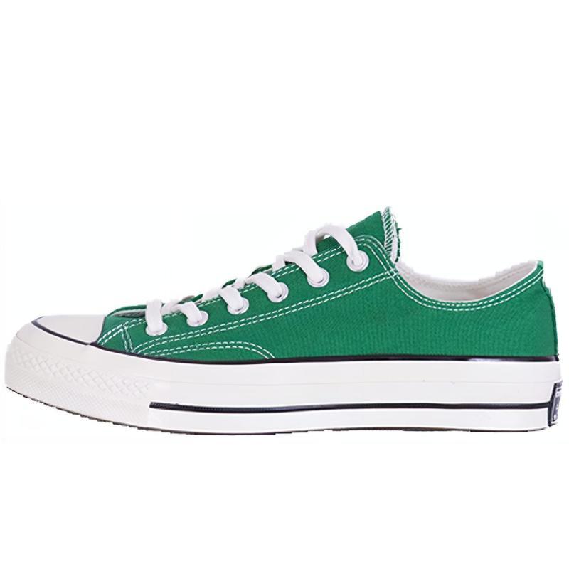Converse Chuck 70 1970s Comfortable and Fashionable Low-top Canvas Shoes Unisex Green