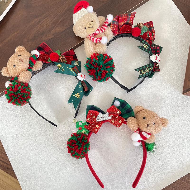 Little Bear Headband - Christmas Hair Accessories for Girls and Teens