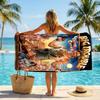 Big Trouble Little China Fashion Beach Towel: Ideal for Summer Adventures Soft, absorbent and quick drying suitable for swimming and bathing