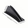 4pcs car modification universal rear spoiler shark fin bumper chassis spoiler split diffuser car decorative accessories