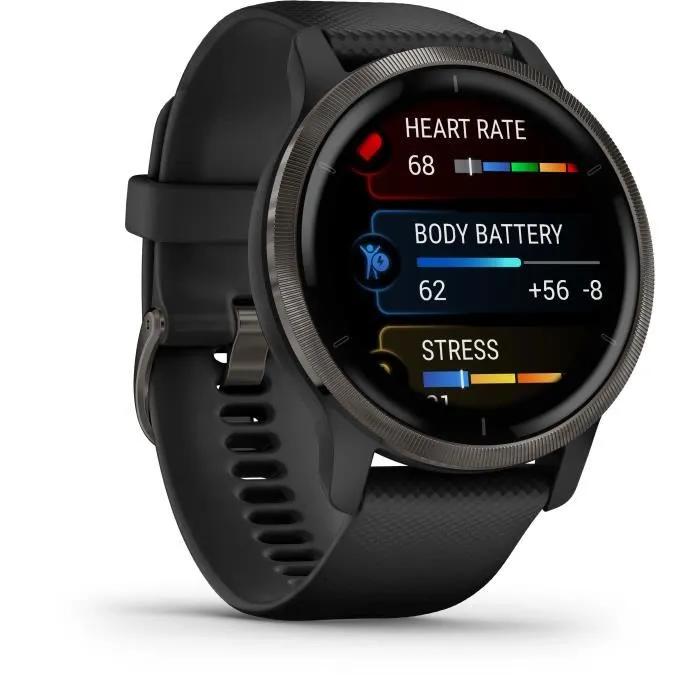Garmin Venu 2 Smartwatch 1.3 inch Black