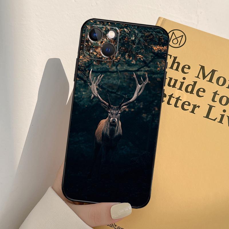 Deer Hunting Camo Case For iPhone 13 14 Pro Max 11 12 Mini 6S 7 8 Plus SE 2020 2022 X XR XS MAX Cover Coque