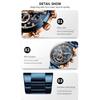 Curren Herrenuhr Blaues Zifferblatt Edelstahlarmband Datum Herren Business Herrenuhren Wasserdicht Luxus Herren Armbanduhren für Herren