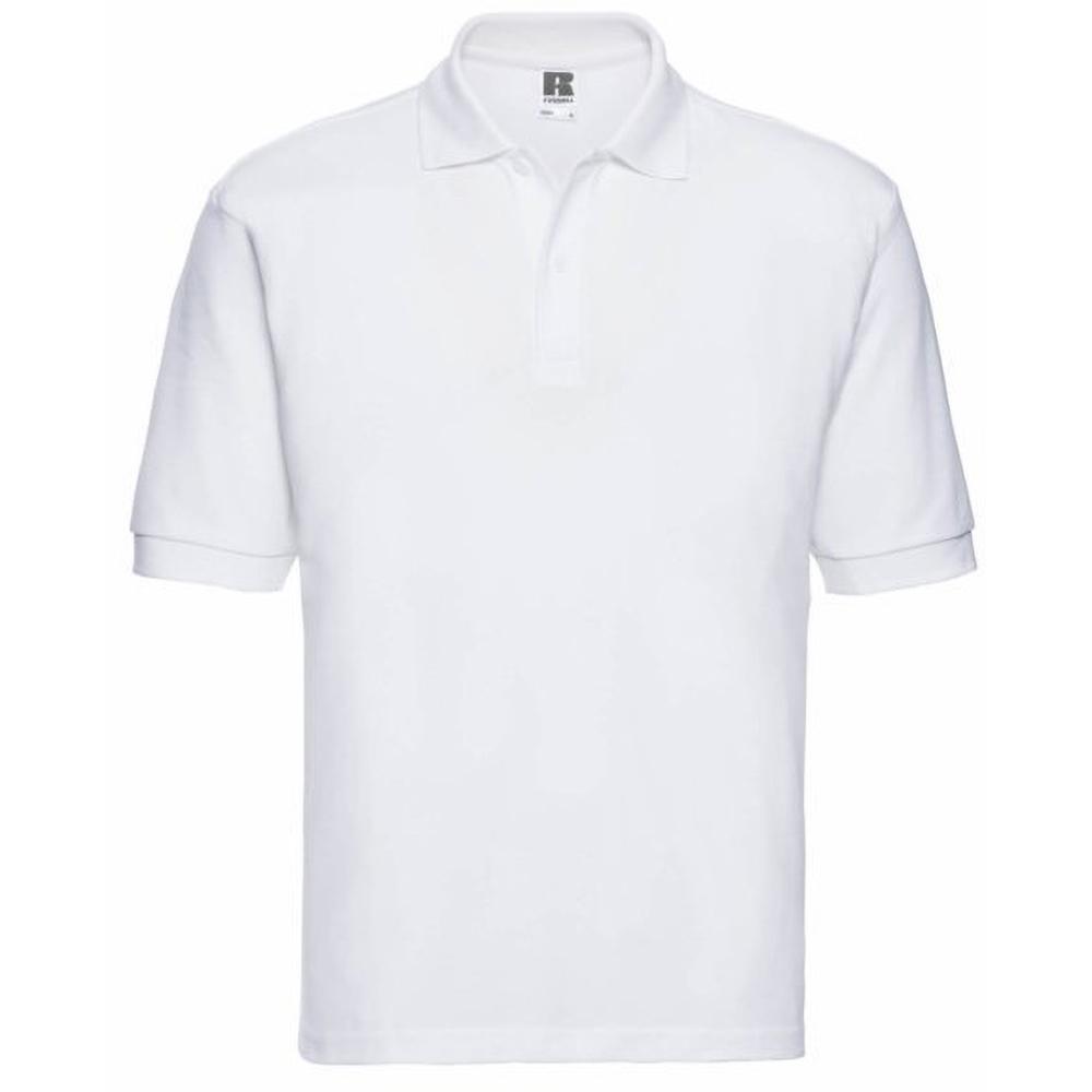 Russell Mens Classic Short Sleeve Polycotton Polo Shirt